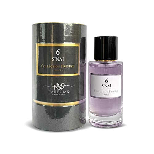 MDPARFUMS Eau de Parfum Sinai I 50 ml Made in Frankreich I Sinaï Nr. 6 – Kollektion Prestige Paris I Parfüm für Damen von MD PARFUMS LE MONDE DU PARFUM