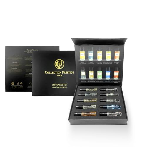 MDPARFUMS – Entdeckerset – Privée Collection CP Prestige – 10 Proben à 2 ml – Unisex-Düfte – Parfums aus Holz, Blumen, Ambré und Gourmands von MD PARFUMS LE MONDE DU PARFUM