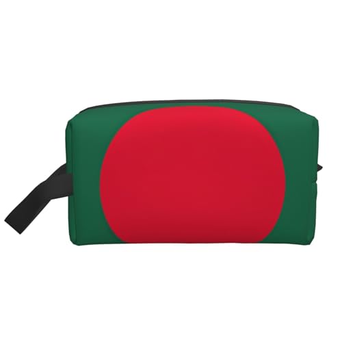 Aufbewahrungstasche mit Flagge von Bangladesch, kleine Make-up-Tasche für Geldbörse, Reise-Make-up-Tasche, Mini-Kosmetiktasche für Herren, Flagge von Bangladesch, Einheitsgröße von MDATT