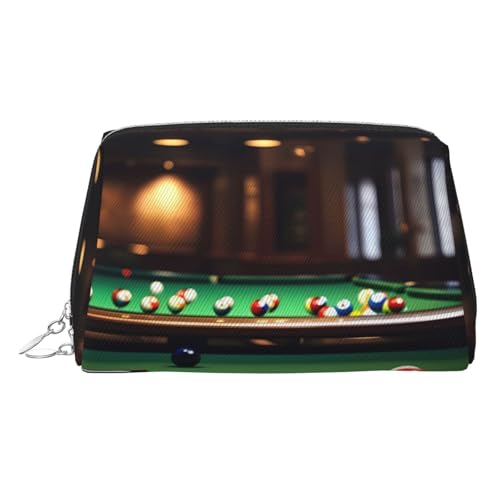 Billiard Reise-Ready Make-up Organizer, tragbare Kulturtasche für Frauen, silber, Einheitsgröße, Kulturbeutel von MDATT