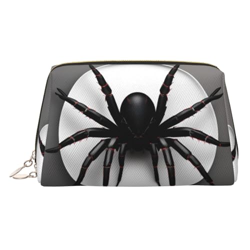 Black Spider Reise-Make-up-Organizer, tragbare Kulturtasche für Damen, gold, Einheitsgröße, Kulturbeutel von MDATT