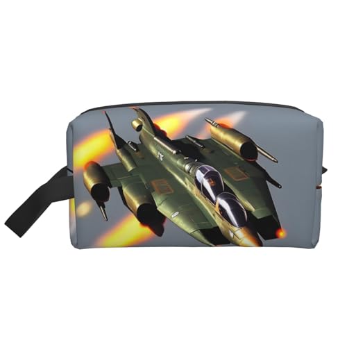 Jet Fighters Aufbewahrungstasche, kleine Make-up-Tasche für Geldbörse, Reise-Make-up-Tasche, Mini-Kosmetiktasche für Herren, Jet Fighters, Einheitsgröße von MDATT