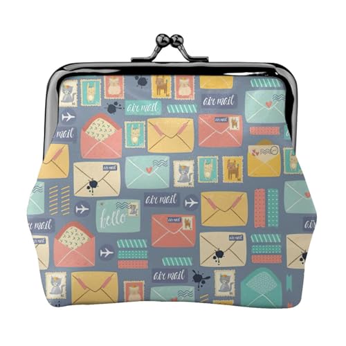 Kleine Münzgeldbörse, leichte Reisebrieftasche für Sightseeing-Touren und Einkaufsbummel, Schwarz , Einheitsgröße, Münztasche von MDATT