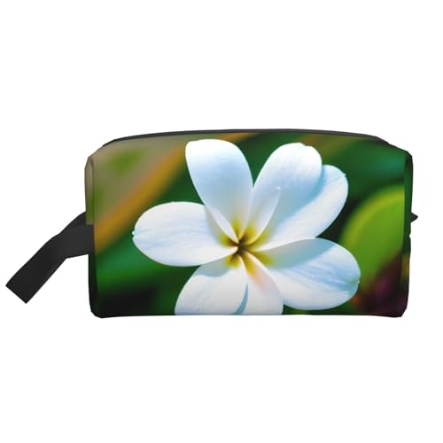 Kosmetiktasche mit Hawaii-Blumenmotiv für Damen, kleine Make-up-Tasche für Geldbörse, Make-up-Tasche, Reise-Make-up-Tasche mit Reißverschluss, Hawaii Blume, Einheitsgröße von MDATT