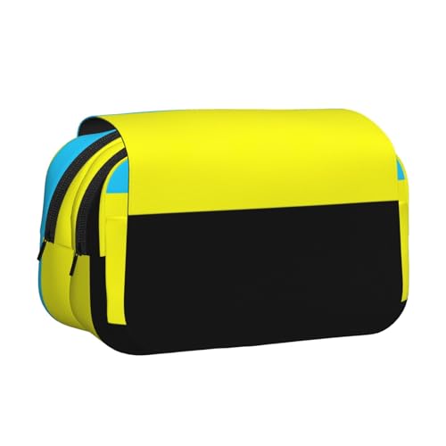 MDATT Federmäppchen mit Flagge des Sultanats Burongan, bedruckt, für Erwachsene, langlebige Stift-Tragetasche, Schwarz , Einheitsgröße, Taschen-Organizer von MDATT