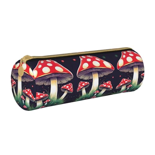 Magic Mushrooms Federmäppchen, Mehrzweck-Schreibwaren-Tasche für Schüler, Studenten, weiß, Einheitsgröße, Taschen-Organizer von MDATT