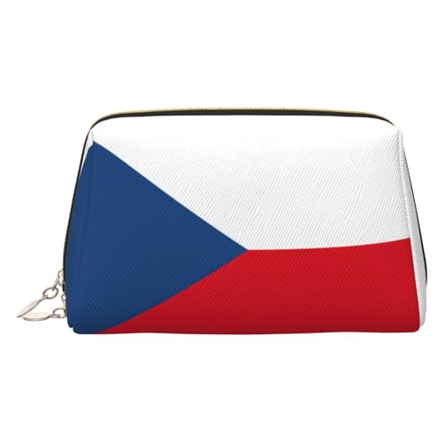 Make-up-Organizer mit Flagge der Tschechischen Republik, Reise-Ready, tragbarer Kulturbeutel für Damen, gold, Einheitsgröße, Kulturbeutel Make-up-Organizer mit Flagge der Tschechischen Republik, Reise-Ready, tragbarer Kulturbeutel für Damen, gold, Einheitsgröße, Kulturbeutel von MDATT
