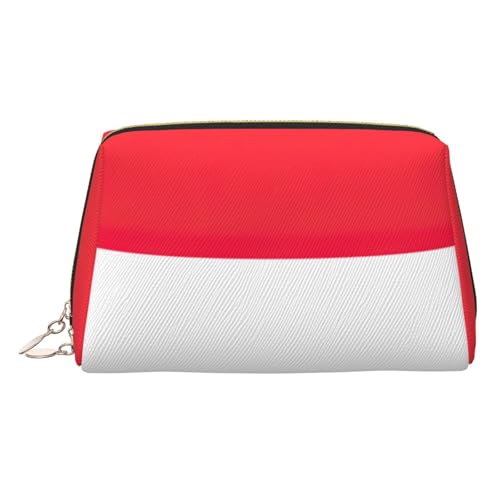 Make-up-Organizer mit indonesischer Flagge, tragbar, für Damen, gold, Einheitsgröße, Kulturbeutel Make-up-Organizer mit indonesischer Flagge, tragbar, für Damen, gold, Einheitsgröße, Kulturbeutel von MDATT