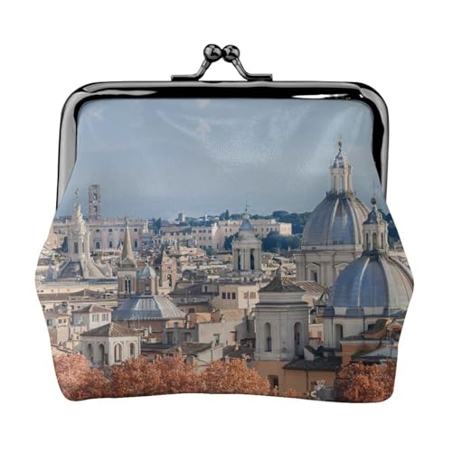 Park Printing Kleine Münzbörse, leichte Reisebrieftasche für Sightseeing-Touren und Einkaufsbummel, Schwarz , Einheitsgröße, Münztasche von MDATT