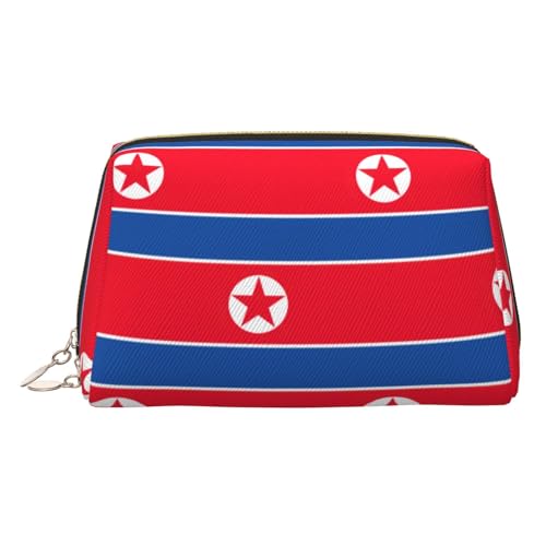 Reise-Make-up-Organizer mit koreanischer Flagge, tragbarer Kulturbeutel für Damen, gold, Einheitsgröße, Kulturbeutel Reise-Make-up-Organizer mit koreanischer Flagge, tragbarer Kulturbeutel für Damen, gold, Einheitsgröße, Kulturbeutel von MDATT