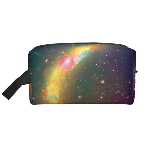 Schöne Galaxie-Aufbewahrungstasche, kleine Make-up-Tasche für Geldbörse, Reise-Make-up-Tasche, Mini-Kosmetiktasche für Herren, Wunderschönes Galaxy, Einheitsgröße von MDATT