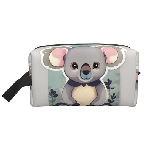 Schöne Koala-Aufbewahrungstasche, kleine Make-up-Tasche für Geldbörse, Reise-Make-up-Tasche, Mini-Kosmetiktasche für Herren, Schöner Koala, Einheitsgröße von MDATT