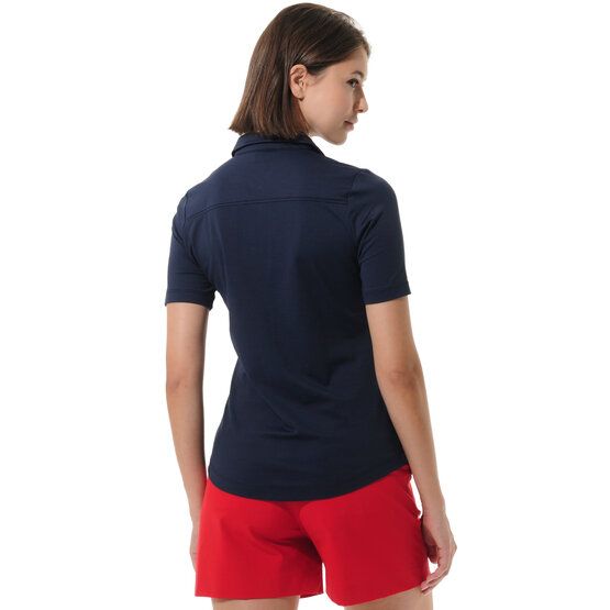 MDC Button Down Halbarm Polo navy von MDC