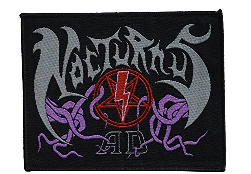 NOCTURNUS AD - Logo - Aufnäher/Patch - ca. 11,5 x 9 cm von MDD