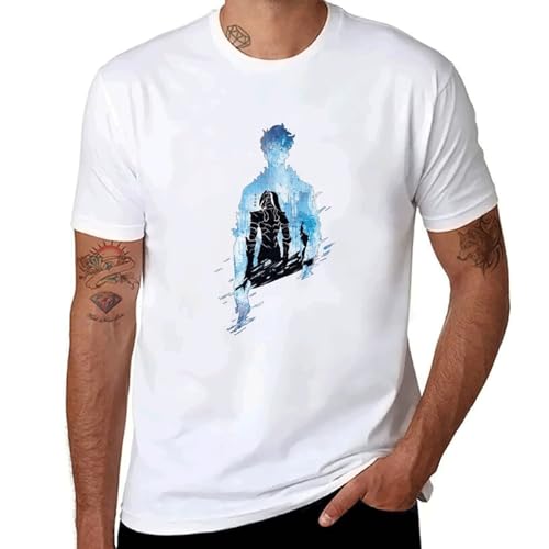 MDEM Neues Solo Leveling T-Shirt, Leere T-Shirts, Lustige T-Shirts In Übergröße, Anime-Herrenbekleidung-style1||L von MDEM