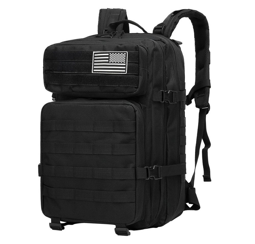 MDHAND Wanderrucksack (Set, 1-tlg., inkl.Rucksack), 45L Taktische Rucksack Herren Große Pack Leicht und atmungsaktiv von MDHAND