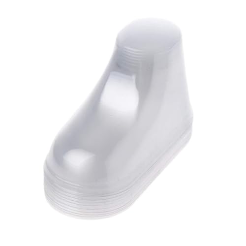 MDHQ 10 Stück Durchsichtige Baby Füße Display Kleinkinder Booties Socken Schuhe Stützen Shaper Ständer Schaufenster von MDHQ