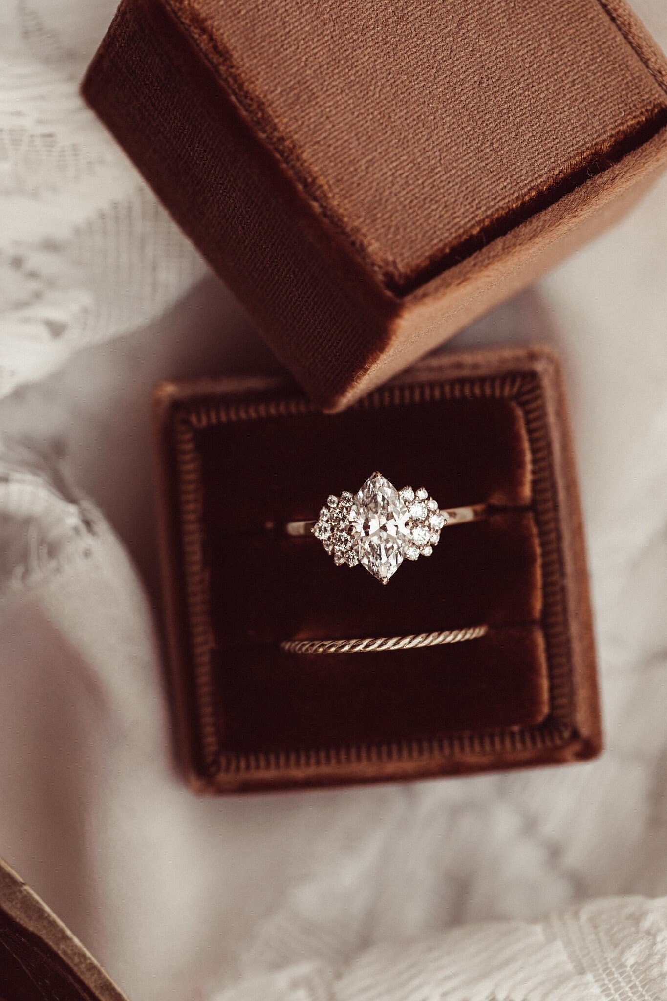 Marquise Solitaire Ring Set 10K/14K Roségold Ehering Set, Moissanit Verlobungsring Jubiläumsring Versprechensring Für Frauen Marquise Solitaire Ring Set 10K/14K Roségold Ehering Set, Moissanit Verlobungsring Jubiläumsring Versprechensring Für Frauen von MDJEWEL