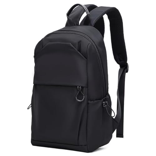 15L Herren Laptop Rucksack Daypack Schwarz, Klein Tagesrucksack Herren, Unisex Wasserdichter Wanderrucksack Reiserucksäcke Buchrucksack Ultraleichter Mini Rucksack für Camping Sport Klettern Radfahren von MDJYMYZ