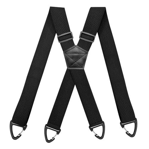 Hosenträger für Herren, Hosenträger Herren Breit mit 3 Dreieckige Anti-Rutsch-Schnalle Extra Stark Einstellbar Elastisch Einheitsgröße Längenverstellbar Y Style für Männer und Damen Hosenträger für Herren, Hosenträger Herren Breit mit 3 Dreieckige Anti-Rutsch-Schnalle Extra Stark Einstellbar Elastisch Einheitsgröße Längenverstellbar Y Style für Männer und Damen von MDLSDE