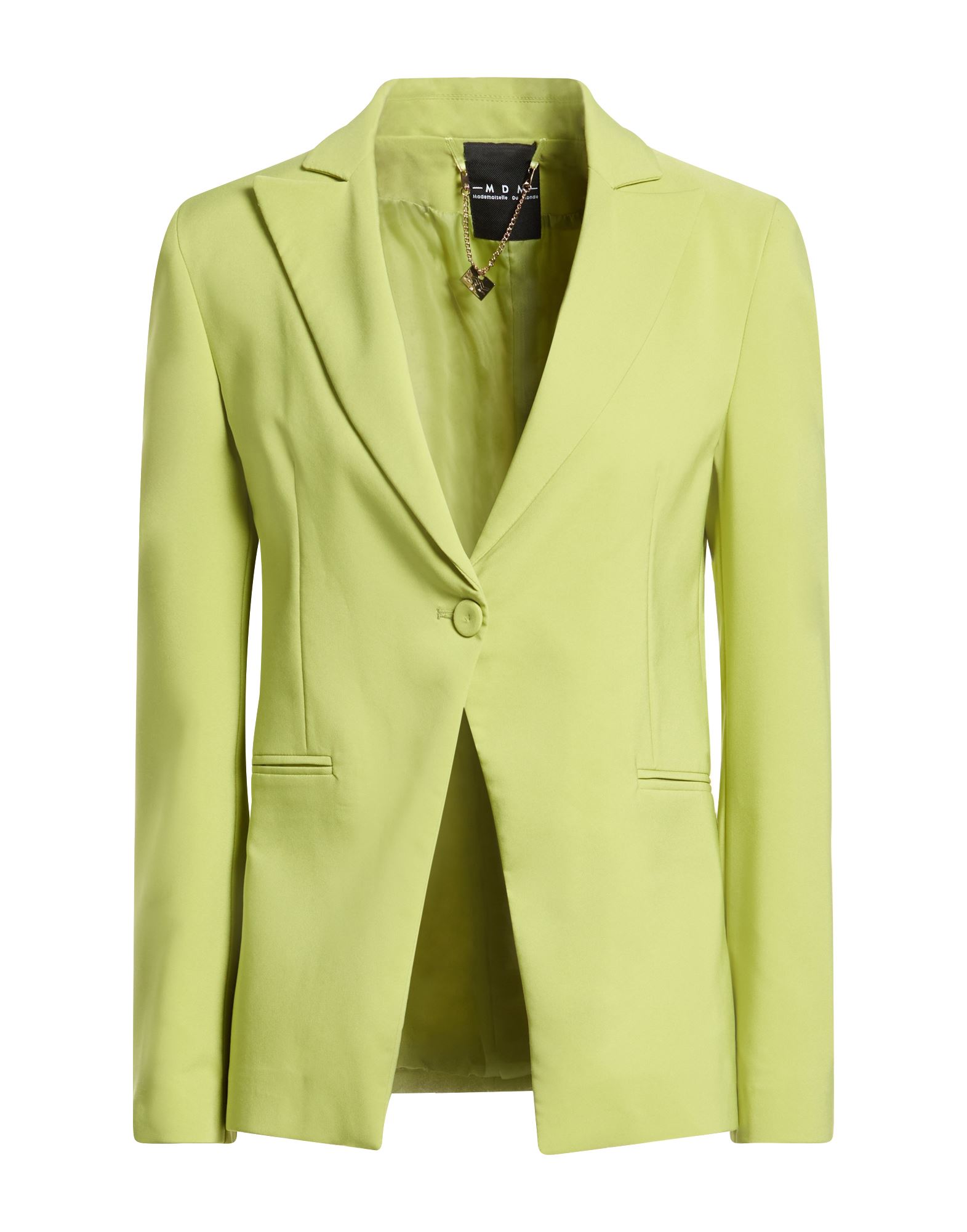 MDM MADEMOISELLE DU MONDE Blazer Damen Limettengrün von MDM MADEMOISELLE DU MONDE