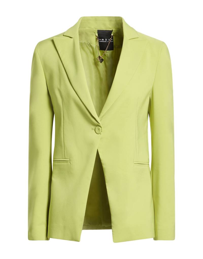 MDM MADEMOISELLE DU MONDE Blazer Damen Limettengrün von MDM MADEMOISELLE DU MONDE