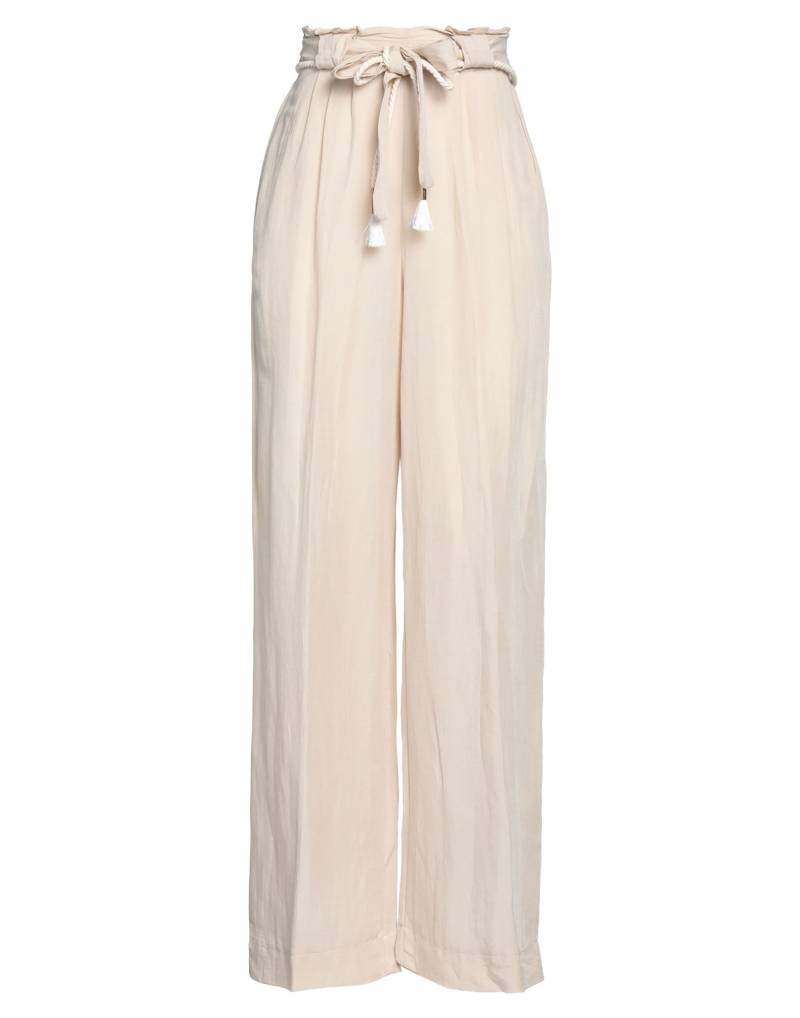 MDM MADEMOISELLE DU MONDE Hose Damen Beige von MDM MADEMOISELLE DU MONDE