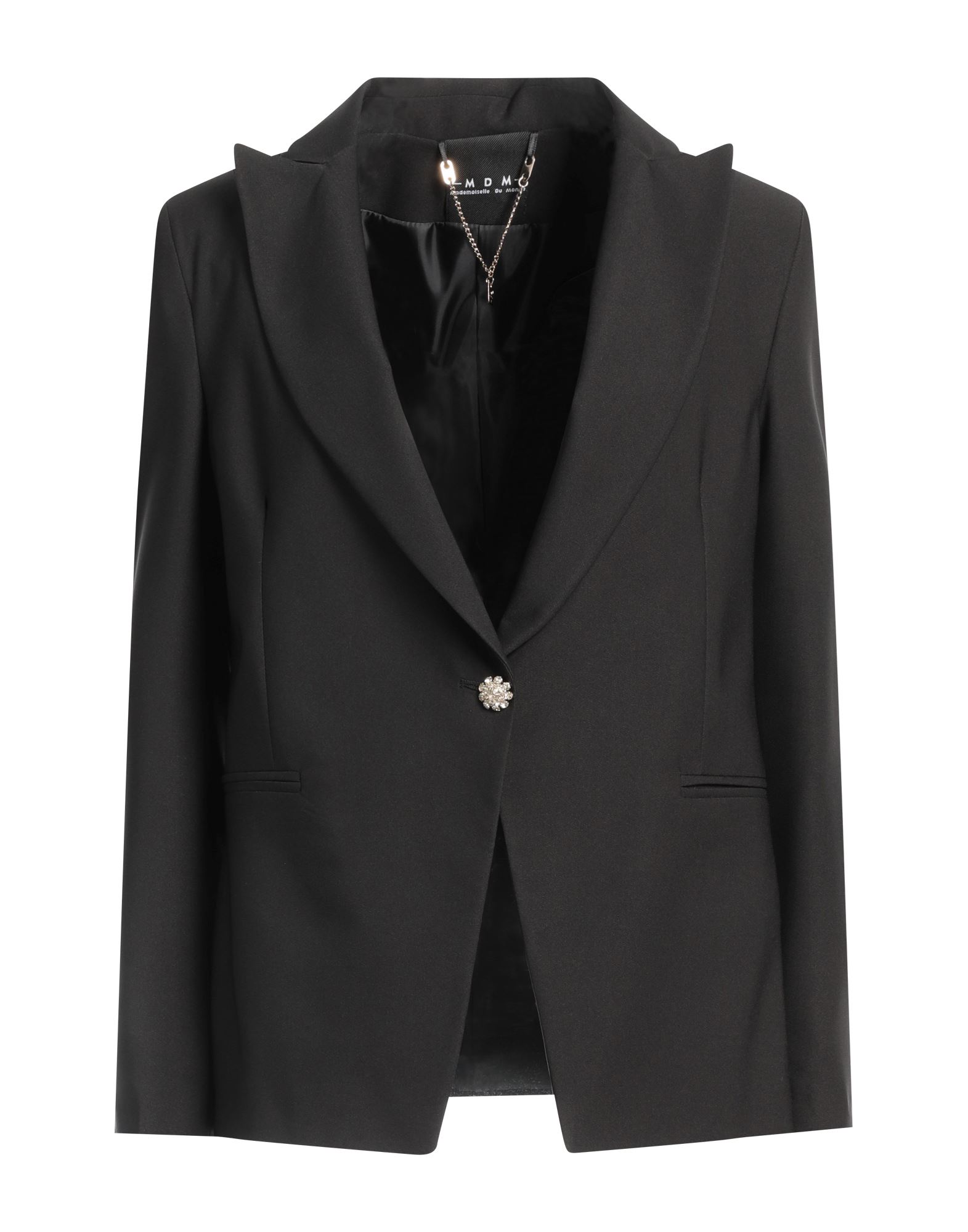 MDM MADEMOISELLE DU MONDE Blazer Damen Schwarz von MDM MADEMOISELLE DU MONDE