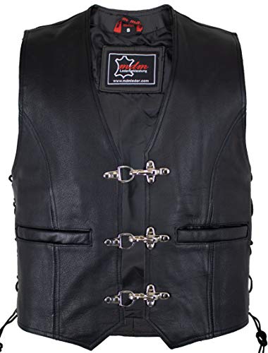 Bikerweste mit Schnallen Verschluss (6XL) von MDM