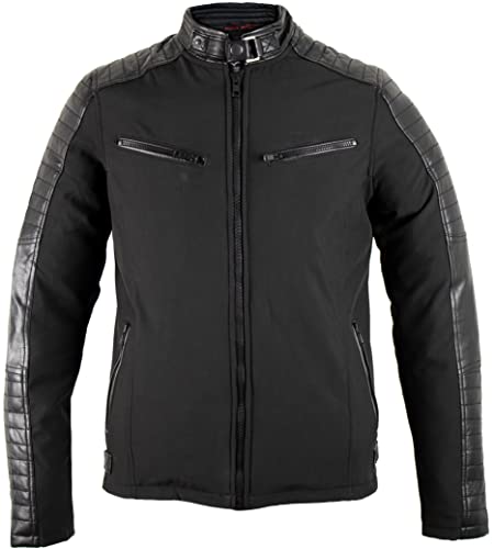 MDM Herren Biker Soft Shell Jacke (4XL) von MDM