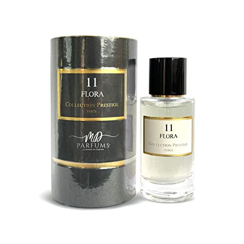 MDPARFUMS Eau de Parfum I 50 ml Made in France I Flora N° 11 – Kollektion Prestige Paris I Parfum für Damen von MD PARFUMS LE MONDE DU PARFUM