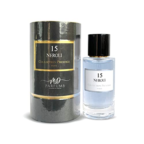 MDPARFUMS Eau de Parfum Neroli I 50 ml Made in Frankreich I Neroli Nr. 15 – Kollektion Prestige Paris I Parfüm für Damen und Herren von MD PARFUMS LE MONDE DU PARFUM