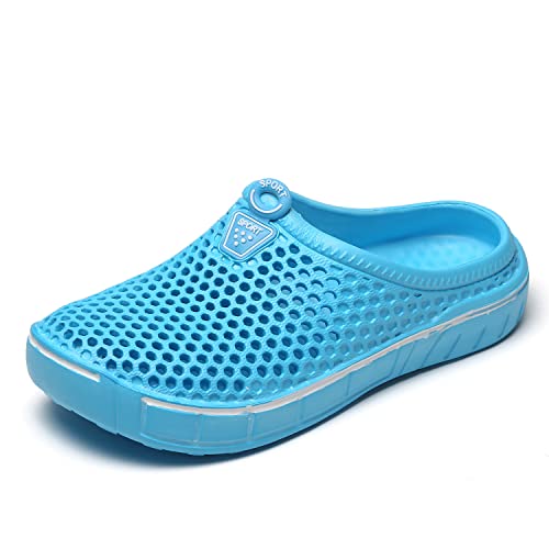 MDPCX Damen Garten Clogs Atmungsaktive Schuhe Badeschuhe Herren Strandschuhe Wasserschuhe Schuhe Hausschuhe Wanderschuhe Azure 39 von MDPCX