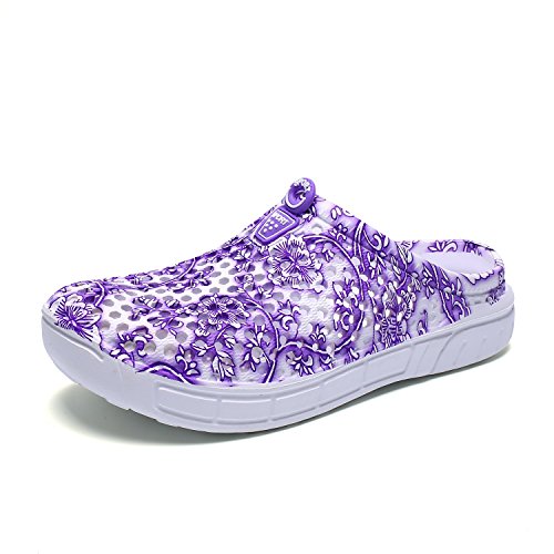 MDPCX Damen Garten Clogs Atmungsaktive Schuhe Badeschuhe Herren Strandschuhe Wasserschuhe Schuhe Hausschuhe Wanderschuhe von MDPCX