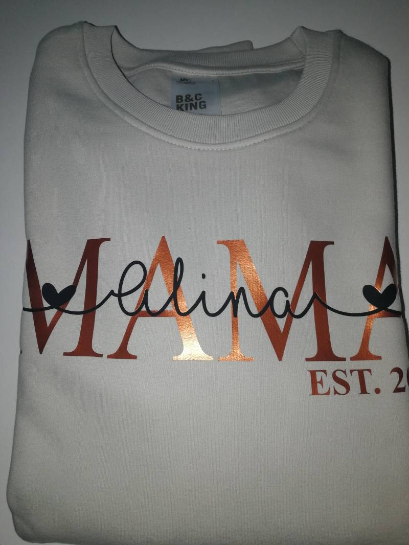 Mama Pullover Personalisiert | Mom Sweater von MDesignOnlineShop