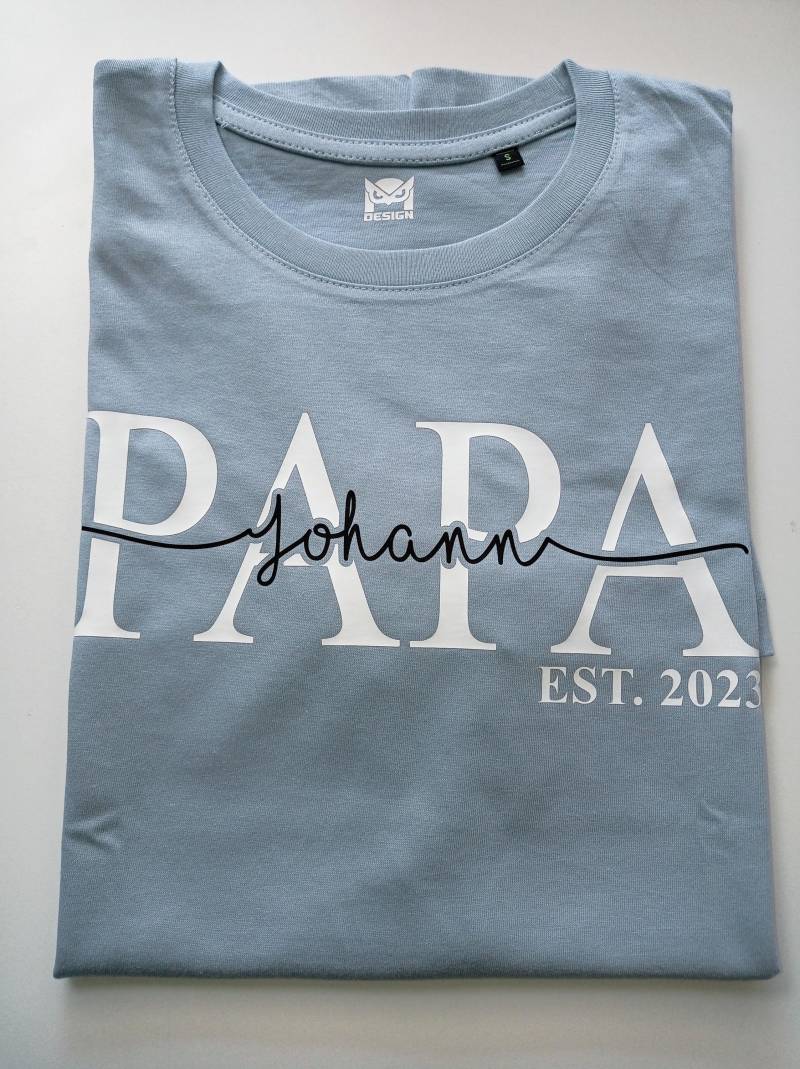 Papa Shirt Personalisiert von MDesignOnlineShop