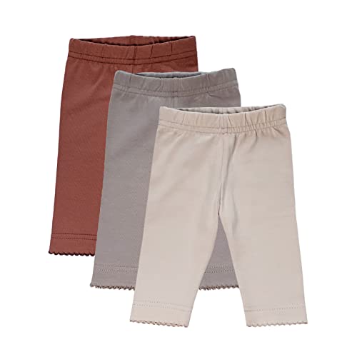 MEA BABY Unisex Baby Hose im 3er Pack, Baby Pumphose Langhose Babyhose für Jungen, für Mädchen, Schlupfhose, Multipack, Baby Jogginghose Freizeithose (68, Mädchen4) von MEA BABY