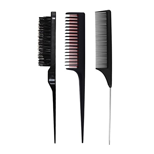 3-teiliges Haar Styling Kämme Set Für Damen Haarbürsten Set Antistatische Haarbürste Ideal Zum Kämmen Nach Hinten Frisur 3-teiliges Haar Styling Kämme Set Für Damen Haarbürsten Set Antistatische Haarbürste Ideal Zum Kämmen Nach Hinten Frisur von MEAKTSMI