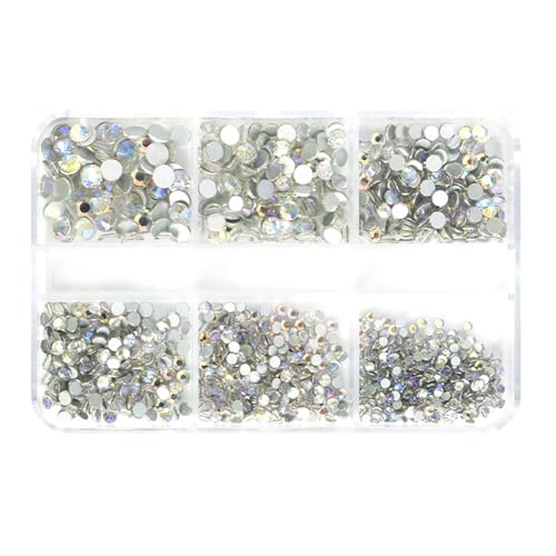 6 Gitter Kristallnägelkunst Schmuckanhänger Kristall 3d Diamant Nagel Strassnageldekoration Nageldekoration 6 Gitter Kristallnägelkunst Schmuckanhänger Kristall 3d Diamant Nagel Strassnageldekoration Nageldekoration von MEAKTSMI