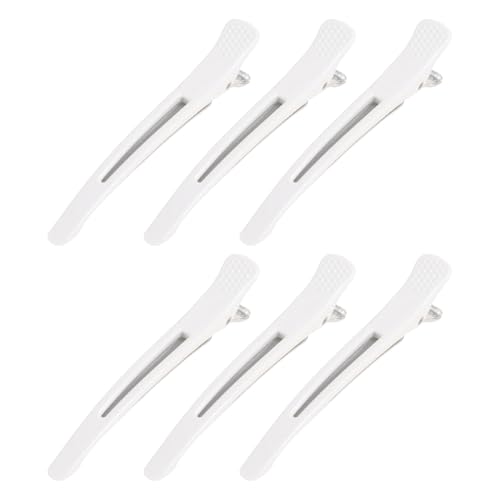 6pcs Haarclip Für Frauen Styling Silicon Band Professionelle Entenrollen Roller Clip Für Salon Und Zuhause von MEAKTSMI