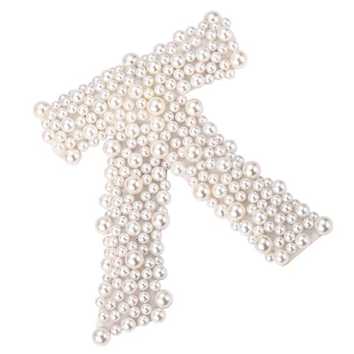 Blingbling Bowknot Perlen Barrette Für Mädchen Königin Überdrosselte Elegante Geburtstagsfeier Hair Clip Hochzeit Mädchen Mädchen von MEAKTSMI