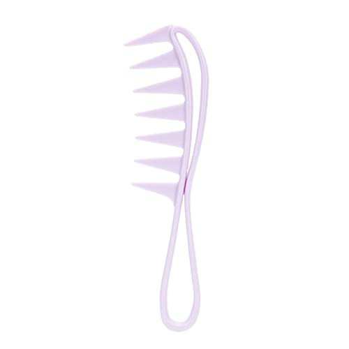 Breite Zahn Friseur Multi Farbe Breite Zahn Styling Kamm Männer Retro Öl Kopf Zurück Haar Kamm Haushalt Hohl Kamm von MEAKTSMI