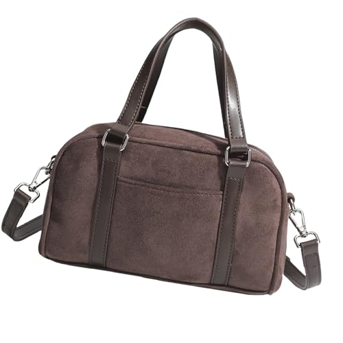 Elegante Künstliche Verklagte Leder Body Tasche Mehrzweck Festes Farbgriff Schulterhandtasche Für Trendige Jugend Damen von MEAKTSMI