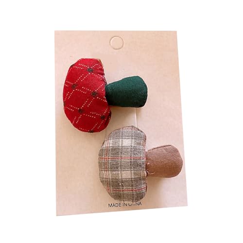 Fun Mushroom Hair Clip Multifunktional Halloween Haarnadel Make Up Haarnadel Für Den Täglichen Gebrauch von MEAKTSMI