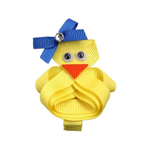 Handgefertigtes Osterhuhn/Hasen Bowknot Haarclip Bequemer Stoff Haar Barrette Für Kinder Und Erwachsene Festival Kopfbedeckung von MEAKTSMI