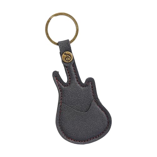 MEAKTSMI Guitar Pick Storage Bag E Gitarren Pick Tasche Form Key Chain Gitarrenkoffer Für Zuhause Und Bühnennutzung Geeignet von MEAKTSMI