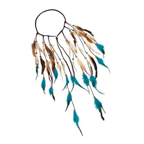 Mode Gefiederte Haarbandpraktik von MEAKTSMI