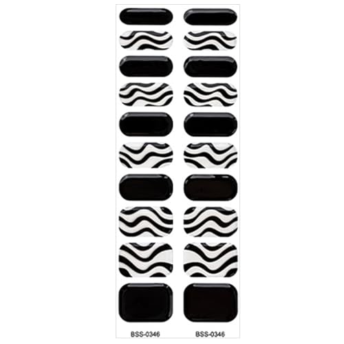 Nagelfolien Aufkleber Schnelle Und Einfache Anwendung LED Lampe Erforderlich Nagelkunst Dekoration Perfekt Für Jeden Anlass von MEAKTSMI