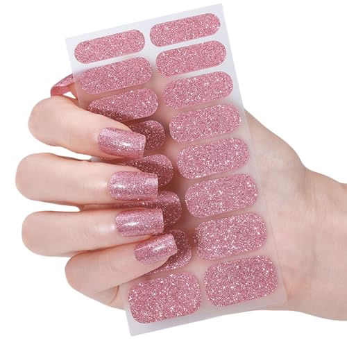 Nagellack Aufkleber Einfarbig Gele Nagelstreifen Nagellack Wraps Gele Nagelaufkleber Maniküre Aufkleber von MEAKTSMI