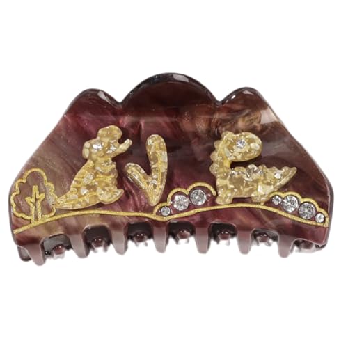 Praktischer Acrylhaarklauenclip Mit Einzigartigem Shell Design Für Frauen Mode Hair Accessoire Für Home Office Party von MEAKTSMI
